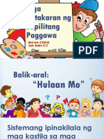 Mga Patakaran NG Sapilitang Paggawa