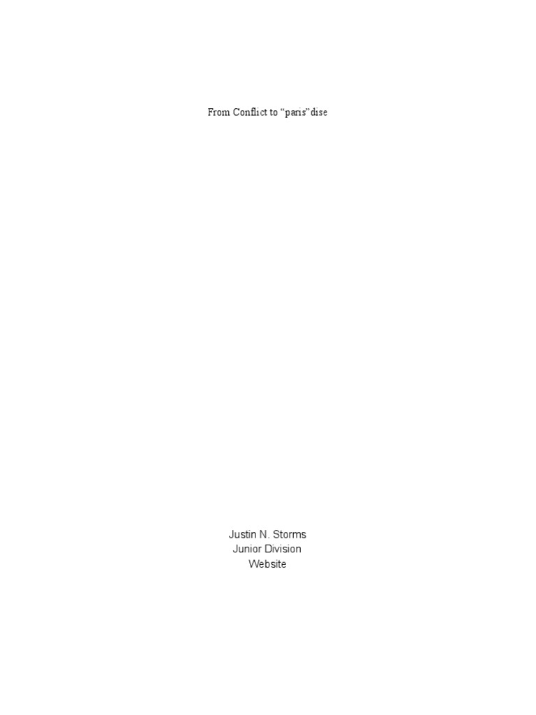 NHD Proccess Paper | PDF