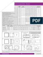 Analog Panel & Switchboard Meters - Dimension: Models Refer A B C D E F Ext. Box Drawing Drawing