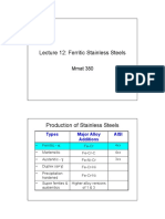Materials For Engineering 12 - Ferritic Stainless Steel