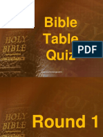 Bible Table Quiz 01