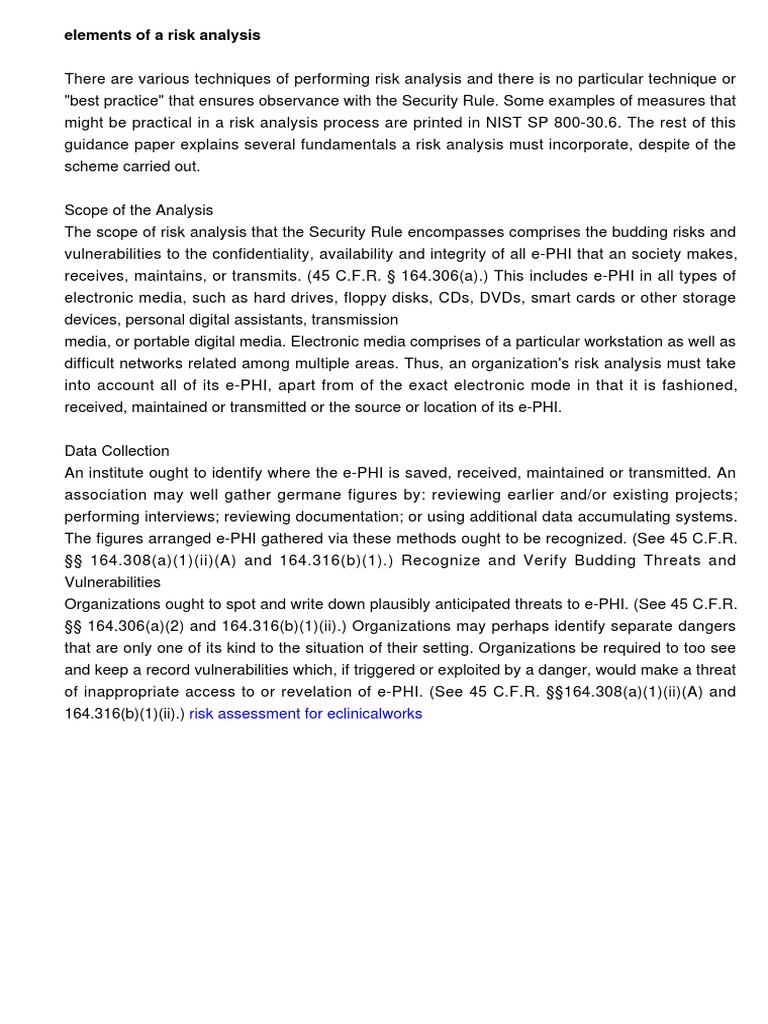 WHAT IS RISK ANALYSIS IN SIMPLE WORDS visual data 6