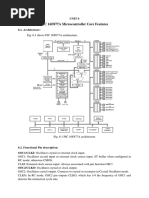 PIC 16F877A Microcontroller Core Features: Unit 6