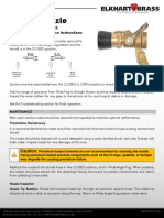 Marine Nozzle: SFL-CG-95 & SFL-GCG-95 Operating & Maintenance Instructions