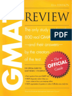 GMAT Official Guide 11th Edition PDF