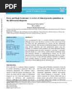 Fever With Rash (Peds)