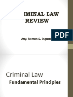 Esguerra Updated Criminal Law I - Bar Review 2016