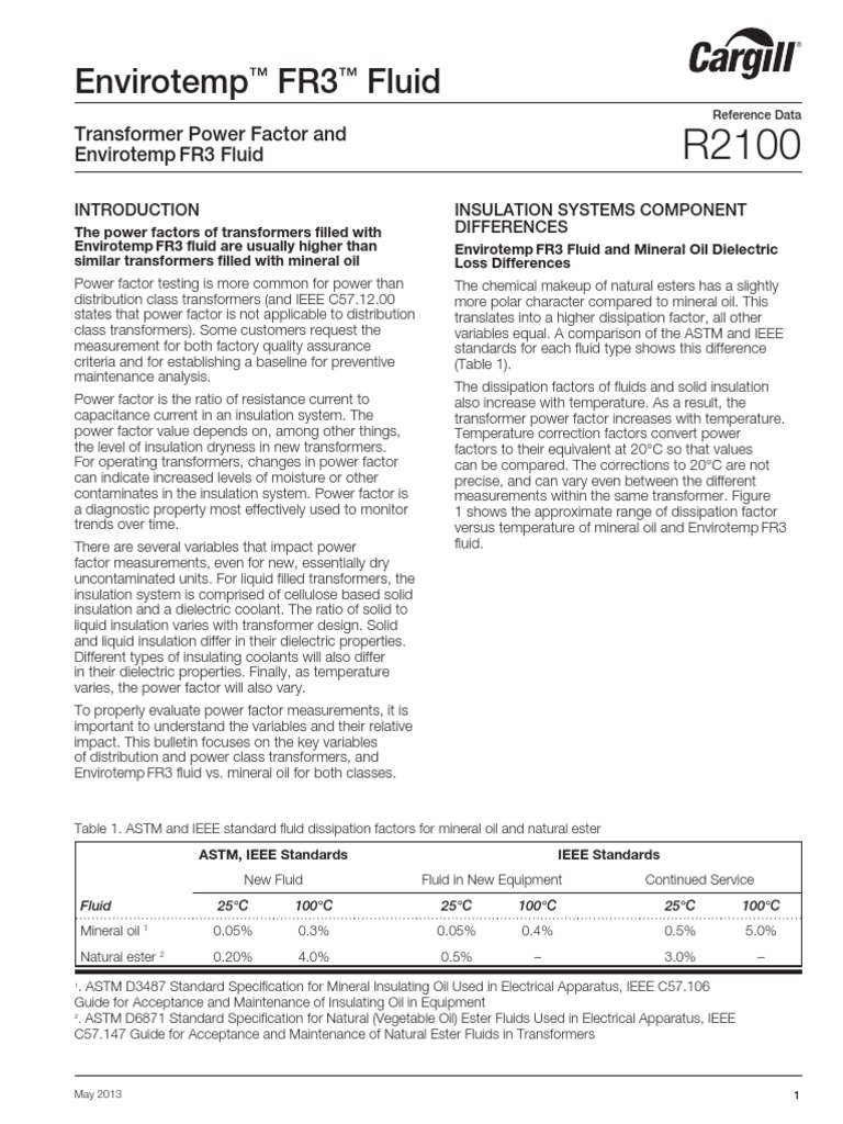 FR3 OIL Transformer Insulator (Electricity)