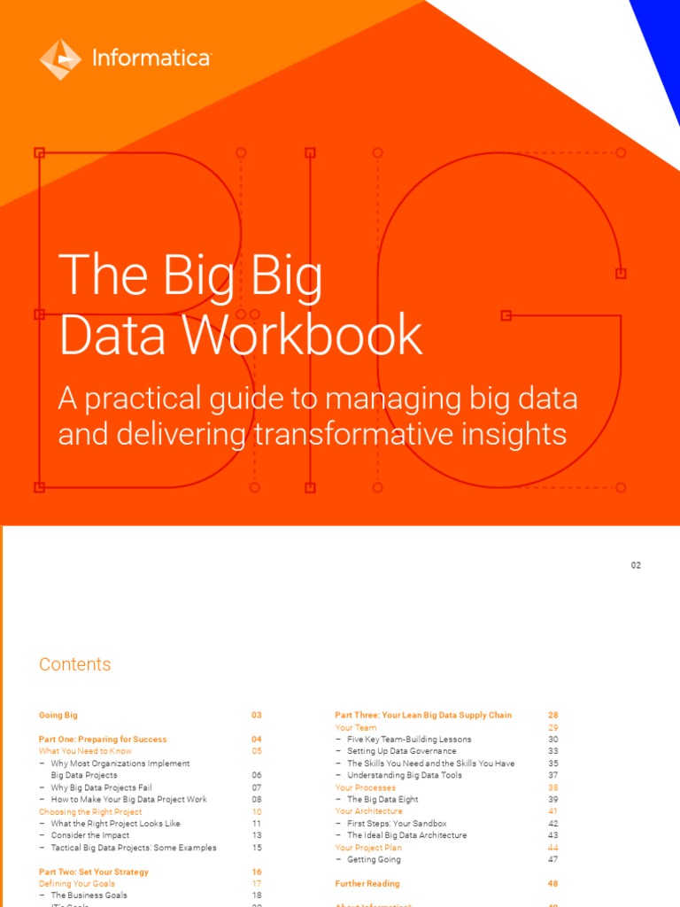 The Big Big Data Workbook: A Practical Guide To Managing Big Data and ...
