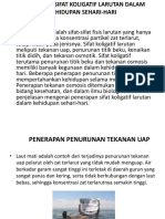 Penerapan Sifat Koligatif Larutan Dalam Kehidupan Sehari-Har