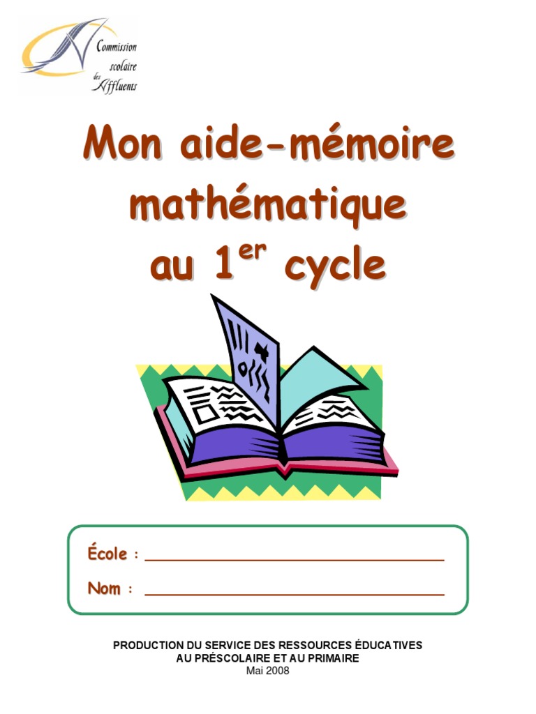 Aide-Mémoire Maths - 1er Cycle | PDF | Nombre | Dé