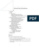 Chapter 9. Advanced Data Normalisation: Objectives