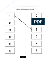 Matching Letter 1 PDF