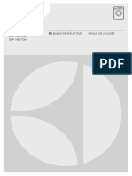Manual Masina de Spalat Electrolux PDF