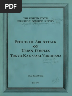 USSBS Reports No.56, Effects of Air Attack On Urban Complex: Tokyo-Kawasaki-Yokohama