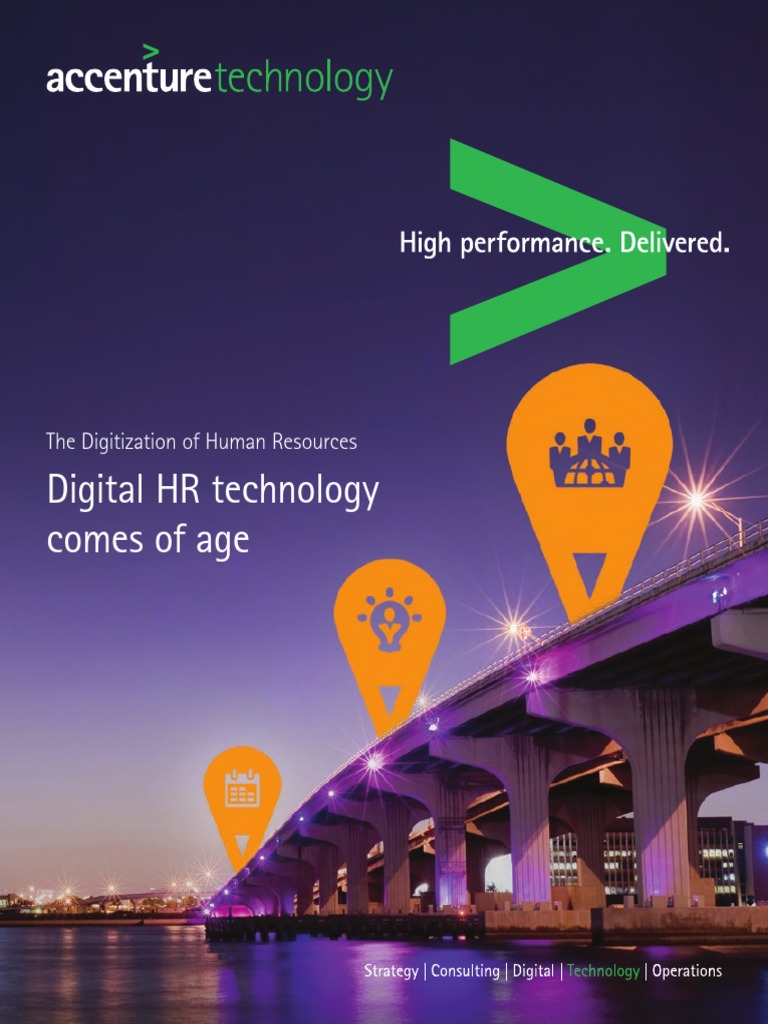 Accenture Digital HR Technology Comes of Age US PDF | PDF | Software As ...
