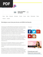 Estratégias e Exercícios Para Alunos Com Déficit de Atenção