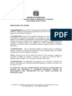 RESOLUCION 270-Bis Sobre El Transporte de GLP PDF