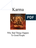 Karma  Why Bad Things Happen  To Good People 