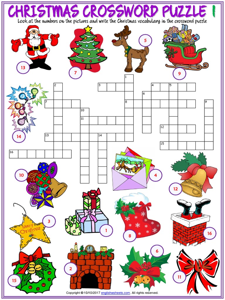 christmas-vocabulary-esl-crossword-puzzle-worksheets-for-kids-pdf-winter-holidays-christmas
