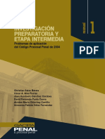 Investigación Preparatoria y Etapa Intermedia Problemas de Aplicación Del Código Procesal Penal de 2004