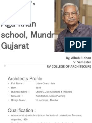 Uttam C Jain Classroom Architect