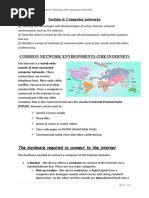 Section 4: Computer Networks