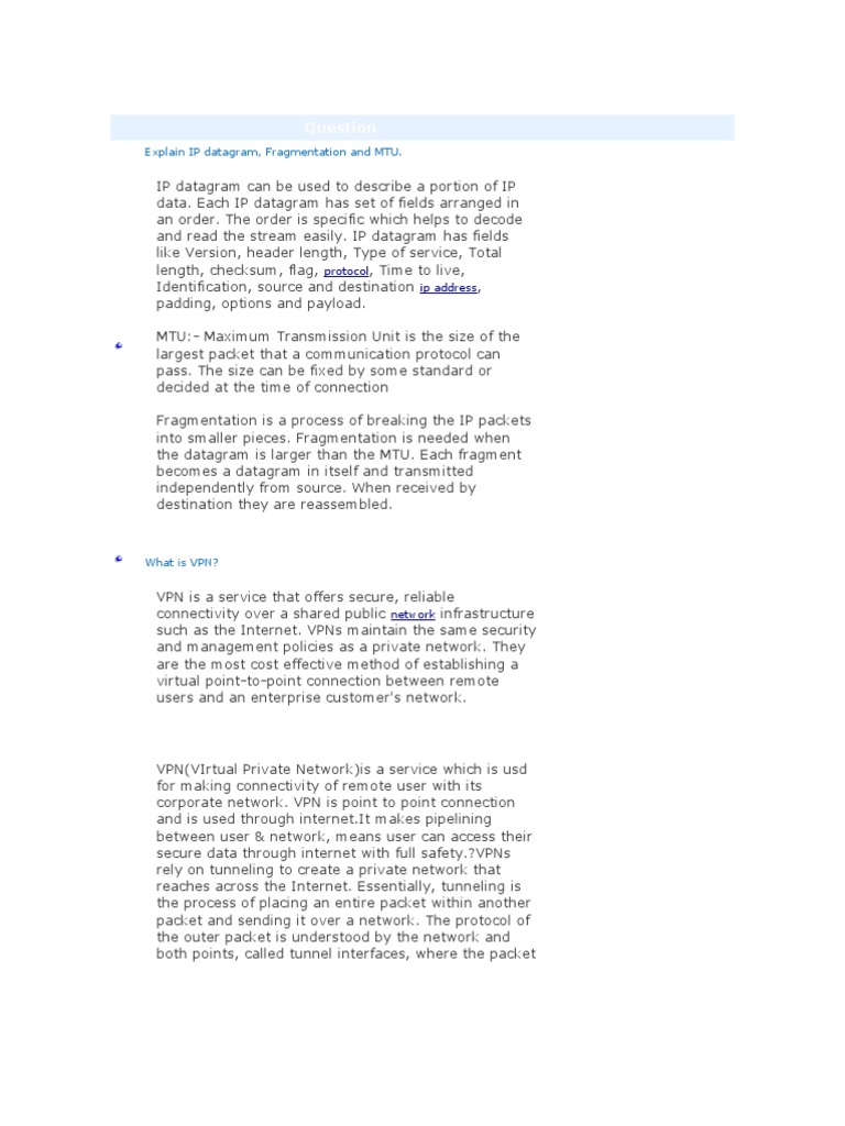 Mcse Questions | PDF | Osi Model | Computer Network