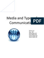 types of communications