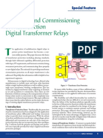 Protection and Commissioning of Multifunction Digital Transformer Relays