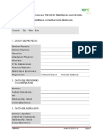 Formato - Memorias - de - Calculo - Residencial - Gas - FSRMR - 002 - Version - 02 - Julio - 2 - 2013 PDF