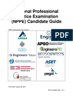 NPPE Candidate Guide August 2017 Update