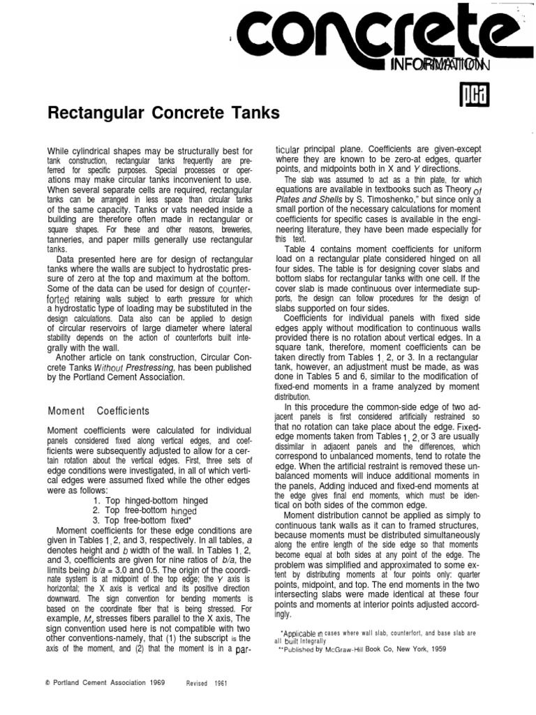 4 Rectangular Concrete Tanks PDF | PDF | Cartesian Coordinate System ...