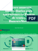Juan Carlos Escotet - Banesco Aumentó Límites Diarios Para Operaciones en Puntos de Venta y BanescoMóvil