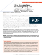 Simplified guideline for prescribing medical cannabinoids in primary care