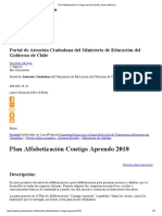 Plan Alfabetización Contigo Aprendo 2018 - Ayuda Mineduc