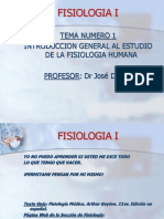 Fisiologia I