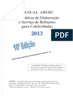 MANUAL ABERC de Práticas de Elaboração e Serviço de Refeições Coletivas