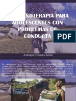 Atahualpa Fernández Arbulu - La Equinoterapia para Adolescentes Con Problemas de Conducta