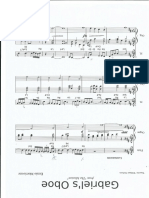 Gabriel's Oboe PDF