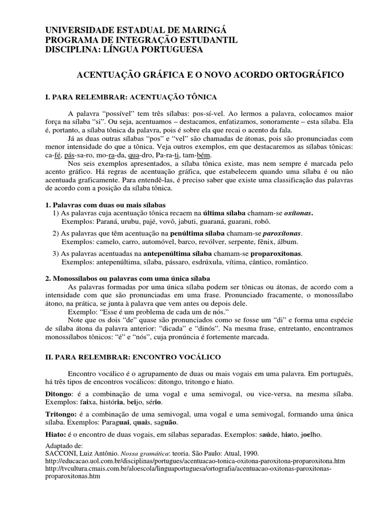 Gramatica 2, PDF, Estresse (Linguística)