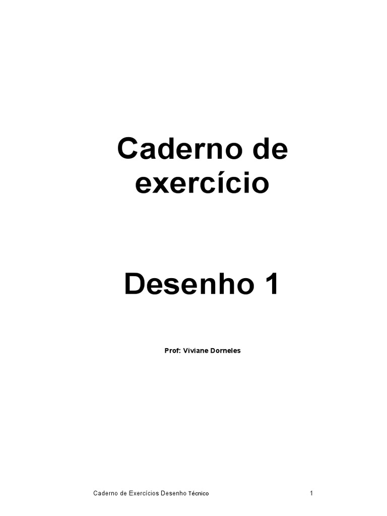 Guia de Desenho Técnico para Estudantes | PDF | Perspectiva (gráficos ...