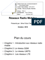IntroductionRéseaux Radio Mobiles