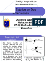 Choque Elástico en Dos Dimensiones