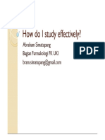How Do I Study Effectively