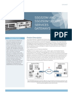 Ssg320M and Ssg350M Secure Services Gateways: Product Description