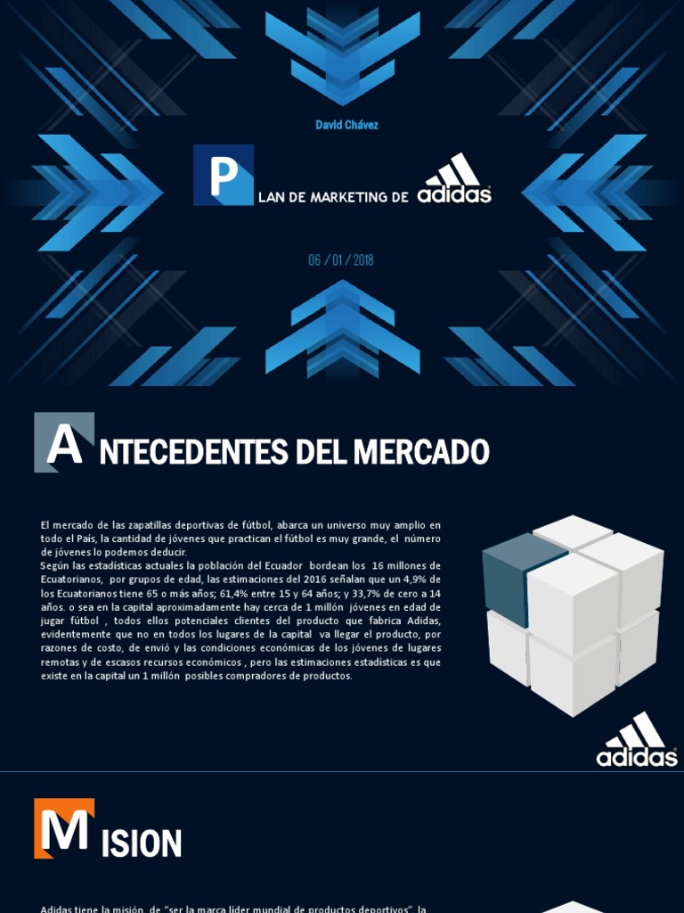 tallarines Vegetales Premisa Plan Marketing Adidas | PDF | Marca | Marketing
