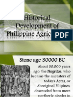 History of Philippine Agriculture