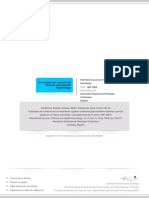 Evaluacion de La Eficacia de Un Tratamiento Cognitivo Conductual Para Hombres Violencia de Genero