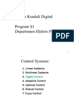Sistem Kendali Digital Program S1 Departemen Elektro FTUI